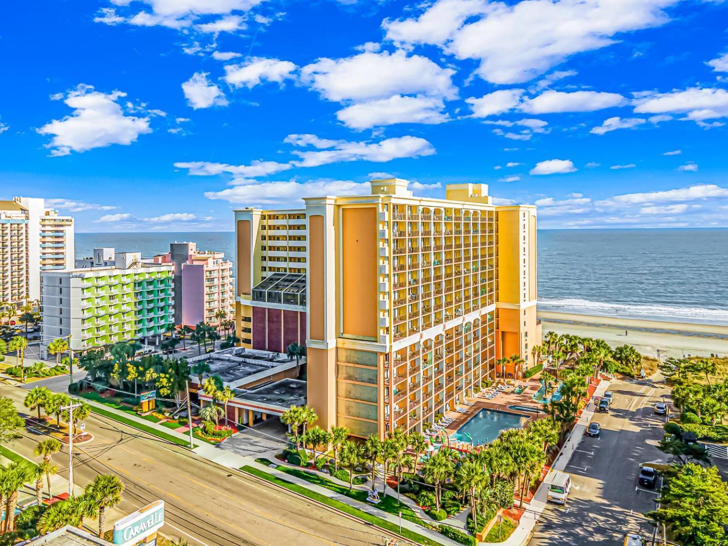 Direct Oceanfront Suite Caravelle Resort 615 Sleeps 4 Guests Myrtle Beach Exterior photo