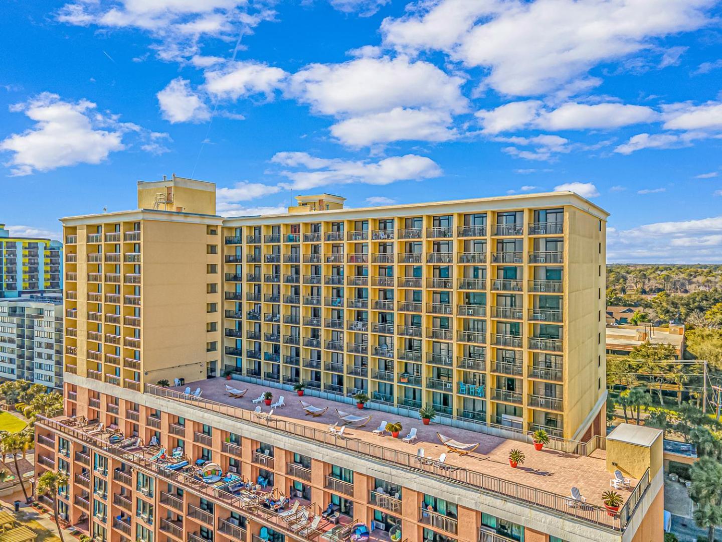 Direct Oceanfront Suite Caravelle Resort 615 Sleeps 4 Guests Myrtle Beach Exterior photo